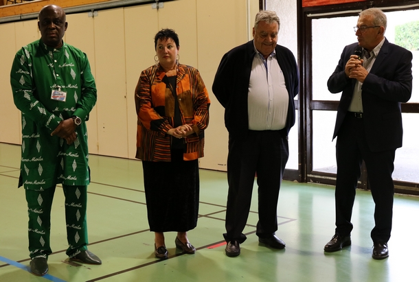 Repas Solidaire pere Pedro ceremonie 04 11 2018